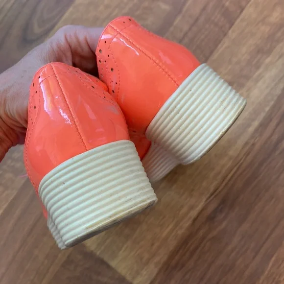 Melli yellow neon platform shoes size 37/7 - Picture 4 of 4